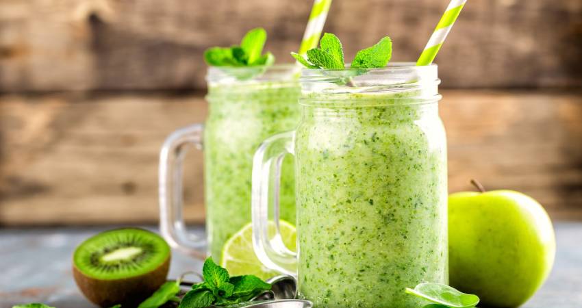 Kiwi Mint Smoothie