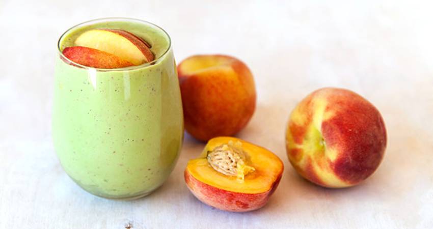Peach Green Smoothie
