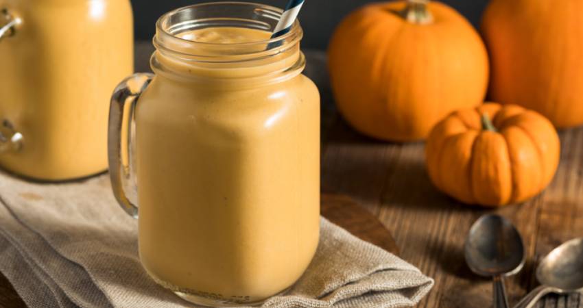 pumpkin spice smoothie